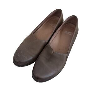 Dansko Liliana Brown Wedge Slip on Shoes Sz US 8.5